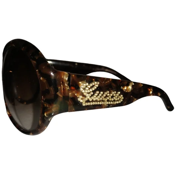 Rare vintage Gucci sunglasses with original case and dust  display picture 1